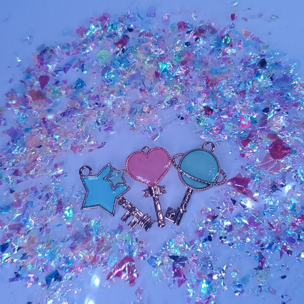 UV resin keychain bundle